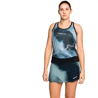 Trangoworld Gaube Sleeveless T-shirt Bleu M Femme