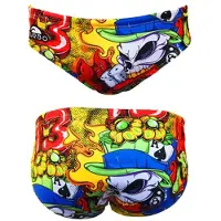 Turbo Thirteen Swimming Brief Multicolore S Homme
