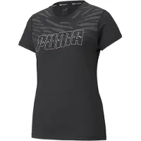 Puma Performance Short Sleeve T-shirt Noir S Femme