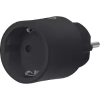 Osram SMART+ Matter Plug EU Prise, 2300W, 10A, IP20, noir, Alexa, Google Home, Apple HomeKit