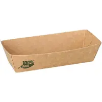 Papstar Snacktrays "pure" "100% Fair"