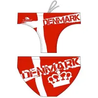 Turbo Denmark Swimming Brief Rouge M Homme