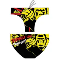 Turbo Jungle Laws Gorilla Swimming Brief Noir 9-10 Years Garçon