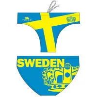 Turbo Sweden Swimming Brief Bleu 9-10 Years Garçon