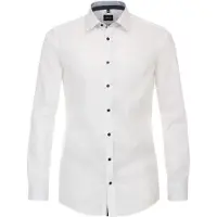 Venti Homme Venti Body Fit Chemise blanc, Unicolore