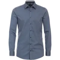 Venti Homme Venti Body Fit Chemise bleu, Unicolore