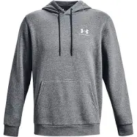 Under Armour Sweat de sport 'Essential' gris foncé / blanc