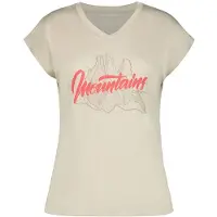 Icepeak Devine Short Sleeve T-shirt Beige L Femme
