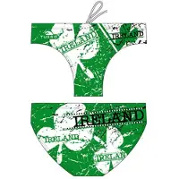 Turbo Ireland Waterpollo Swimming Brief Vert 5-6 Years Garçon