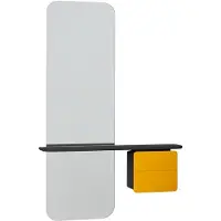 UMAGE Miroir One More Look Black Oak | Nuance Orange