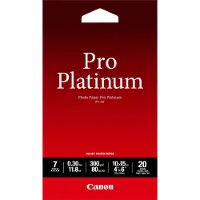 Canon PT-101 photo paper pro platinum 300 grams 10 x 15 cm (20 vel) - Papier photo