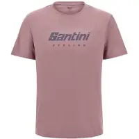 Santini Short Sleeve T-shirt Rose XS