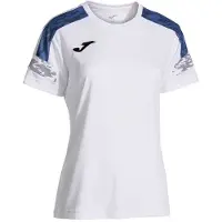 Joma Championship Viii Kurzarm-t-shirt Weiß 11-12 Years Junge Weiß 11-12 Years