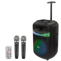 Bontempi Enceinte Sans Fil Avec Microphones 39222 27x25x40 Cm