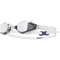 Tyr Stealth-x Performance Mirror Swimming Goggles Argenté