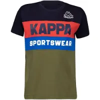 Kappa 8036m00058 T-shirt manches courtes bleu 12 ans garçon bleu 12 ans