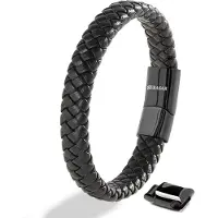 SERASAR Bracelet 'Steady' noir