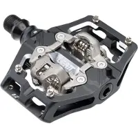 Leatt Allmtn 6.0 Clip-in 95x70mm Pedals Argenté