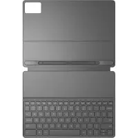 Lenovo Idea Tab Plus Toetsenbord Hoes QWERTY Grijs, Clavier pour tablette, Noir, Gris