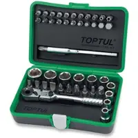 Toptul Jeu d'outils 1/4" GADW4501