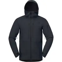 Norrøna - Veste softshell - Lofoten Flex1 Jacket M Caviar Black en Softshell - Taille M - Noir