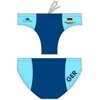 Turbo Germany Swimming Brief Bleu 3-4 Years Garçon