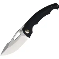 Artisan Couteau pliant Xcellerator, Stonewashed, Black Micarta