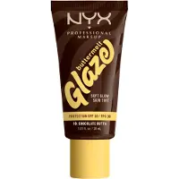 Nyx Professional Makeup Buttermelt Glaze +spf 30 10 Chocolate Butta Skin Tint Marron Femme