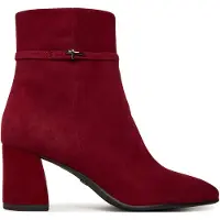 Tamaris Bottines rouge foncé
