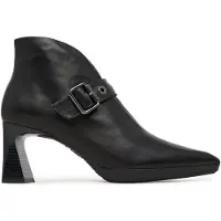 Hispanitas pour femme. HI254244 Atlanta - Bottines en cuir noir (39), 5 à 8 cm, Fermeture éclair, Casuel