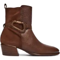 Hispanitas pour femme. PHI254297 Bottines en cuir Verona marron (41), 3 à 5 cm, Fermeture éclair, Casuel