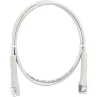Intellinet 745116 Câble patch Flexi Cat6a F/FTP 0.3m 10G cuivre gris