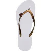 Uzurii Tongs Uzurri Women Original Switch White Bleu-Taille 37 - 38