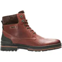 Australian York Veterschoenen Hoog - Cognac - Maat 44