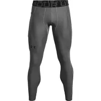 Under Armour Pantalon de sport gris chiné / noir