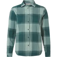 Vaude Farsund Iii Long Sleeve Shirt Vert 36 Femme