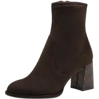 Tamaris Bottines brun foncé
