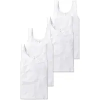 Schiesser Maillot de corps blanc