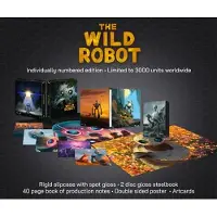 Import The Wild Robot Ultimate Collector’s Edition SteelBook Blu-ray 4K Ultra HD