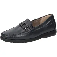 Sioux Mocassin ' Cortizia-718-H-SC ' bleu foncé