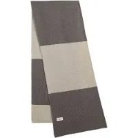 Mela London Écharpe 'Kazim' gris / gris foncé