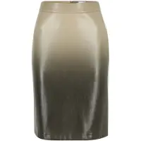 MADELEINE Jupe beige / gris foncé