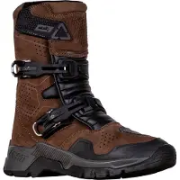 Leatt HydraDri 7.5, bottes courtes imperméables ,Marron/Noir ,44.5 EU
