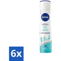 Nivea - Déodorant - Dry Fresh Antiperspirant Spray - 150 ml - economy pack - 6 pièces