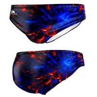 Turbo Slip De Bain Red Blue Fire