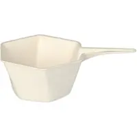 Papstar 50 Fingerfood - Schalen Zuckerrohr "pure" 25 ml 3 cm x 9,5 cm x 6,3 cm weiss "Hexagon"