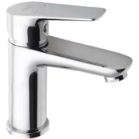 Hak Aqualine Lotta - Mélangeur lavabo, chrome LT602