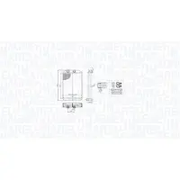 MAGNETI MARELLI Échangeur de chaleur, chauffage habitacle 350218519000