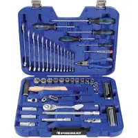 Promat Werkzeugkoffer 47-tlg.im Ku.-Koffer 4-24mm PROMAT