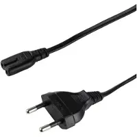 Logilink Prüfen (10 m), Câble d'alimentation, Noir